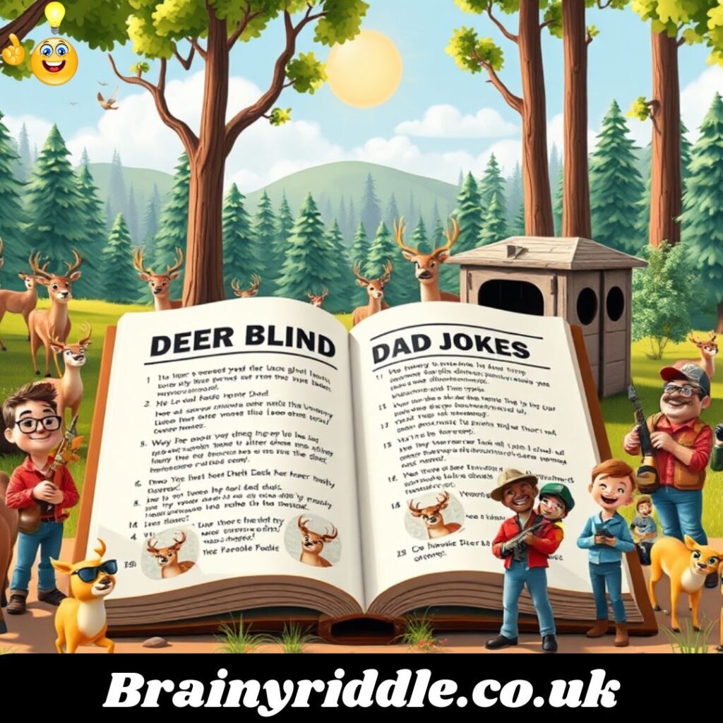 Deer Blind Dad Jokes for Instagram