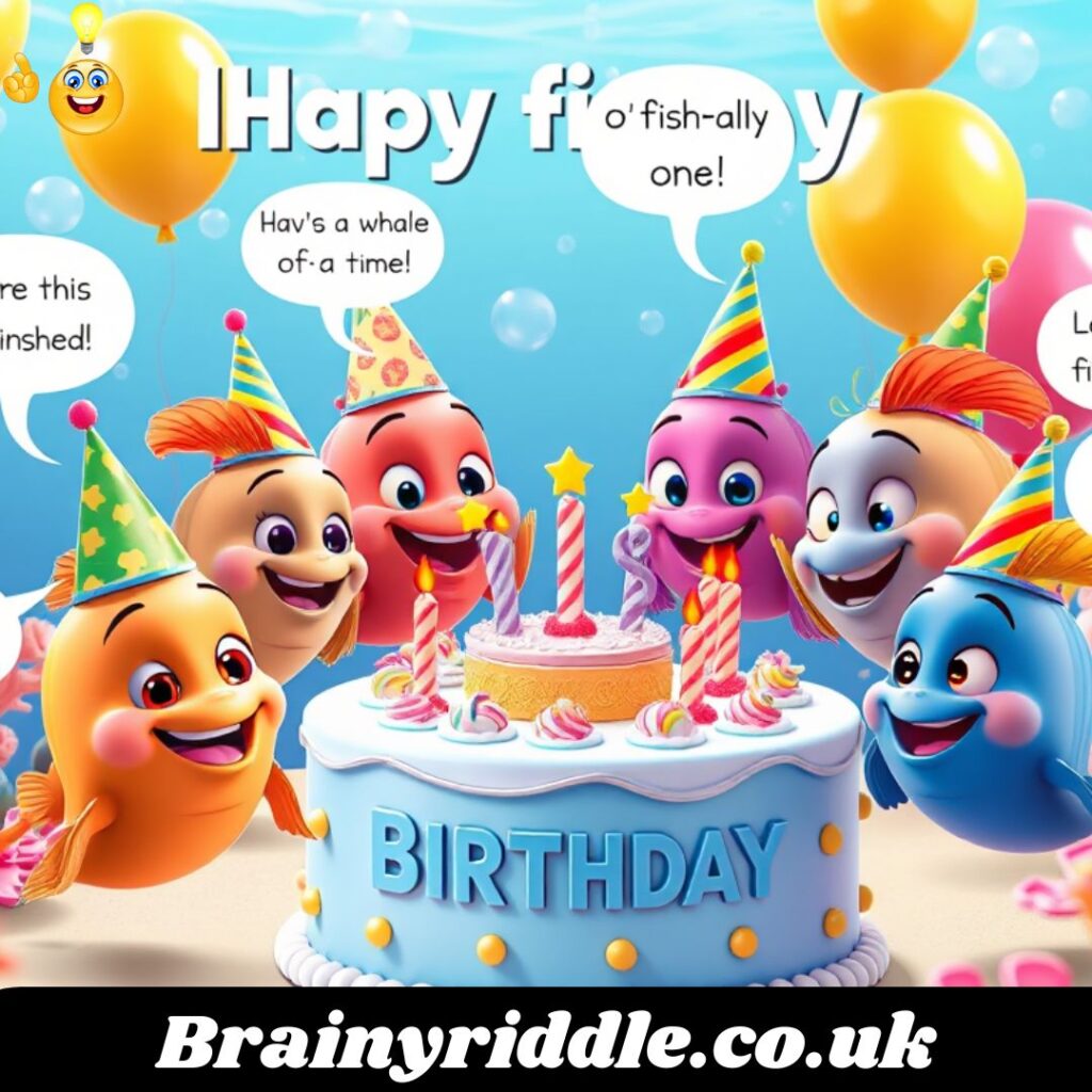 Funny Birthday Fish Puns