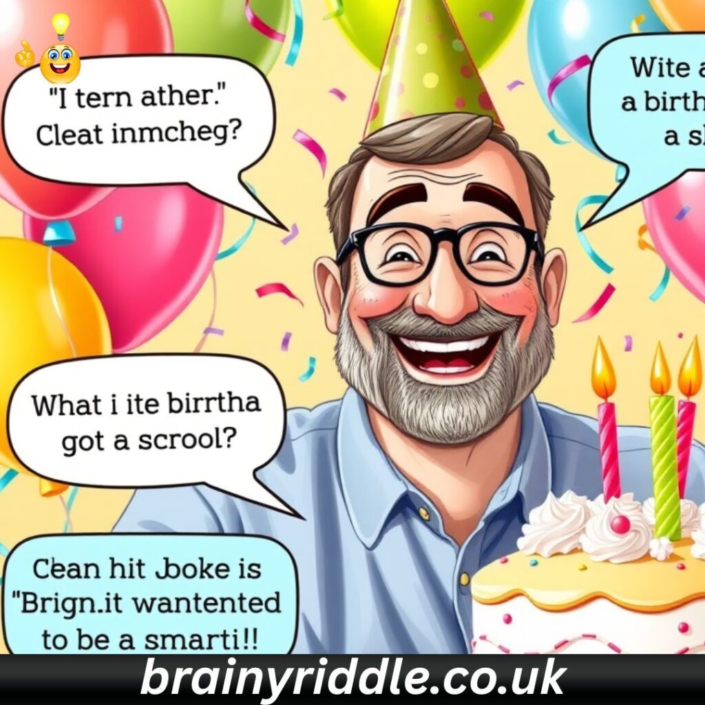 Clean Birthday Dad Jokes 😇 🧼 🎂