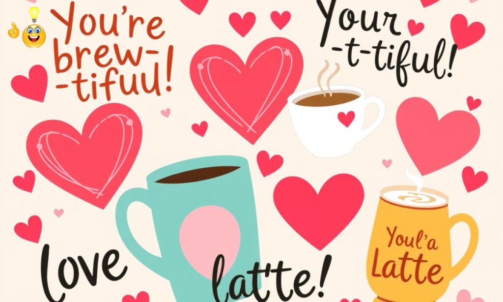 Coffee Valentines Puns for a Brew-tiful Love Celebration