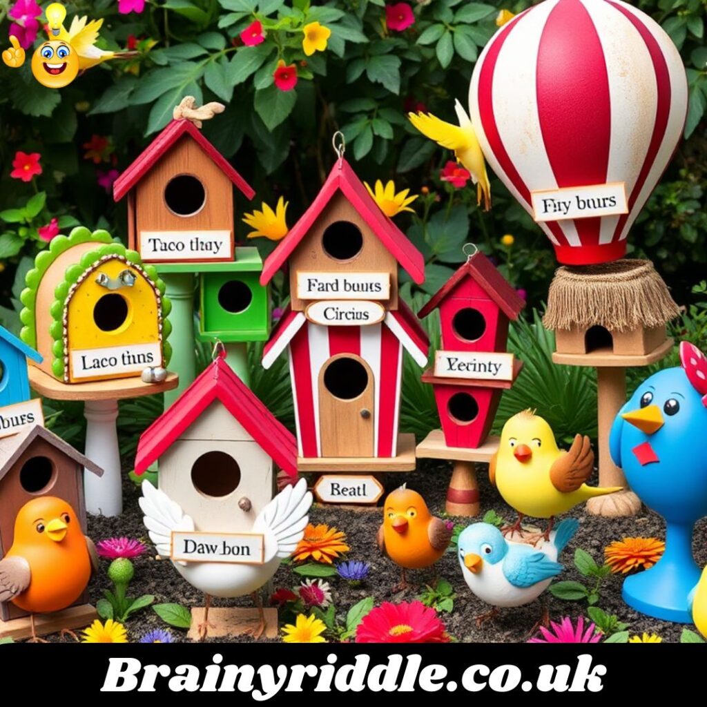 Funny Birdhouse Names