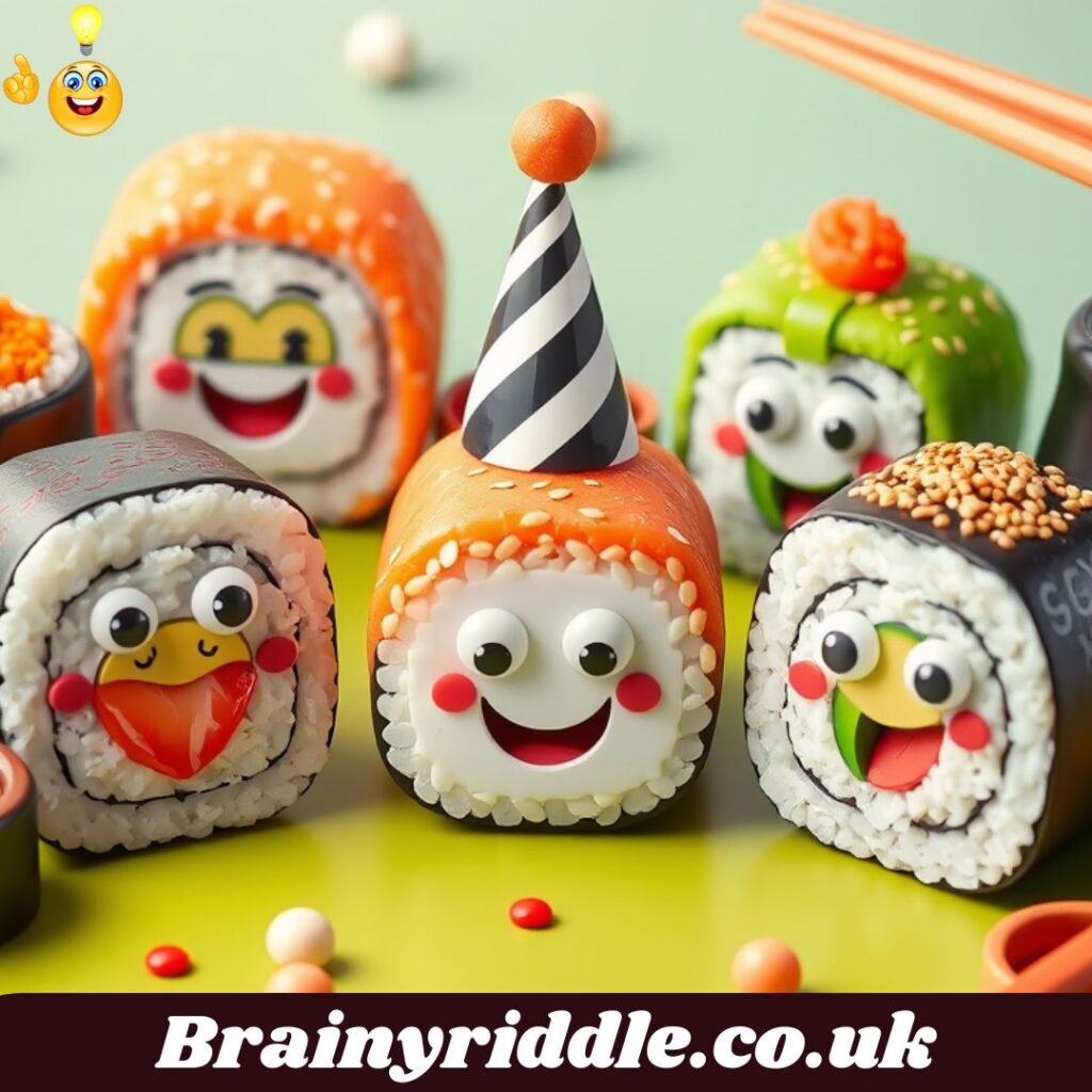 Funny Sushi Captions for Instagram