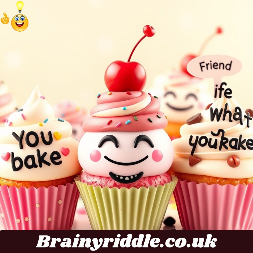 More hilarious cupcake puns for friends