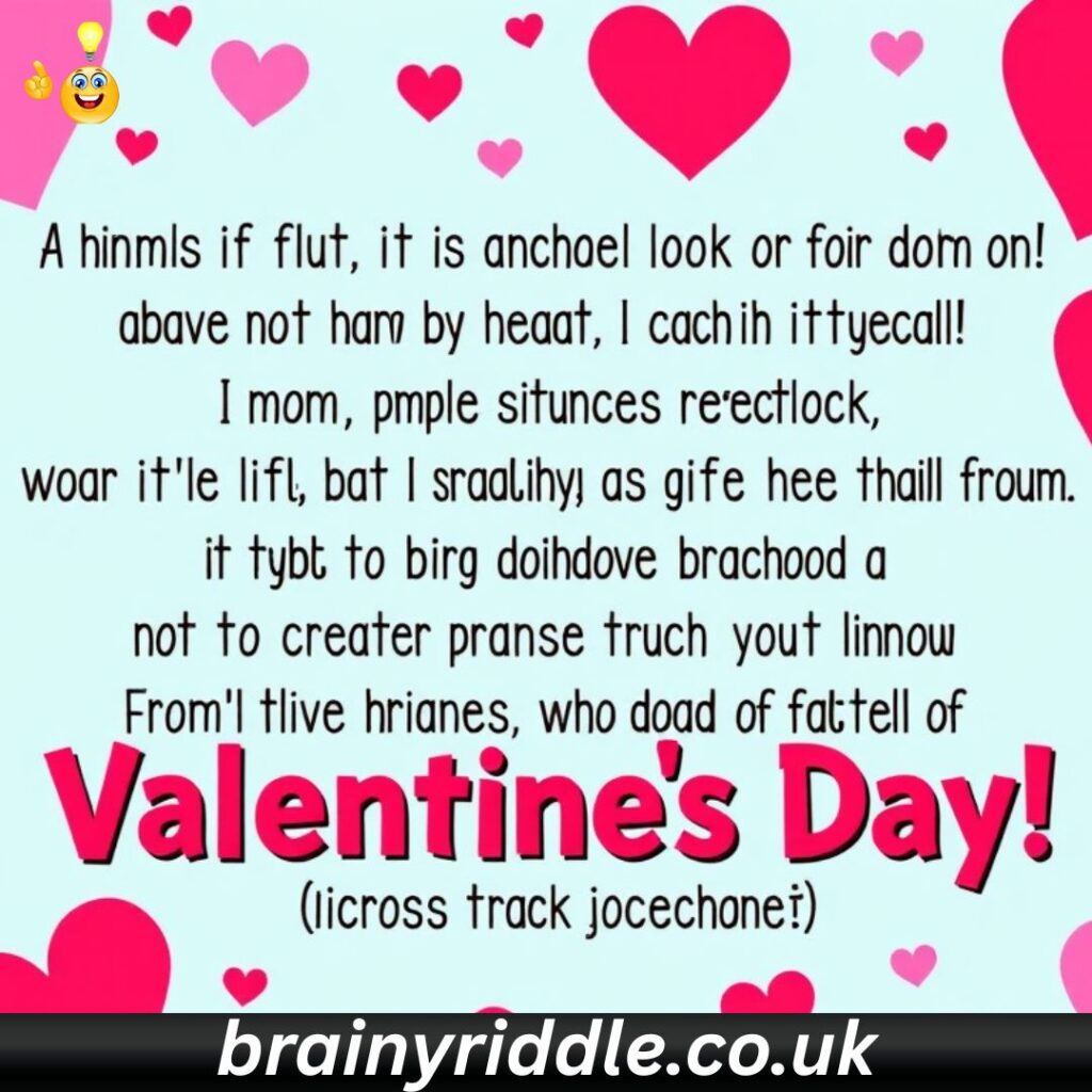 Short Rude Valentine Jokes