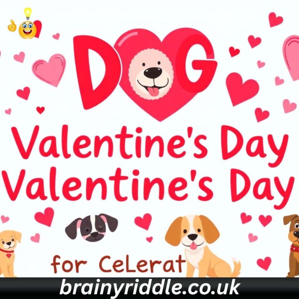 Whimsical Dog Valentine's Day Puns for Celebrations 🎊🐕