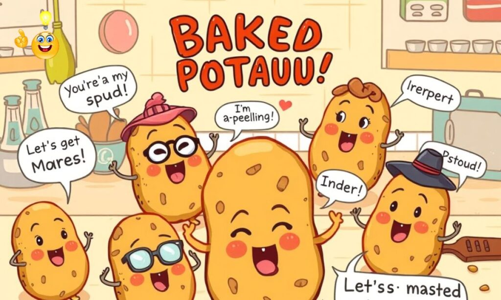 260+ Baked Potato Puns That Are Totally Mashterious and Crispy Fun
