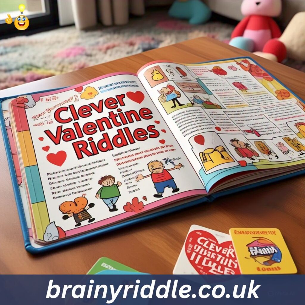 Clever Valentine Riddles for Kids 🧩