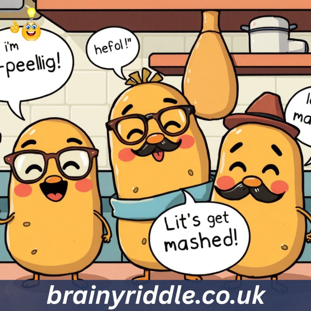 Cute baked potato puns for cheesy moments
