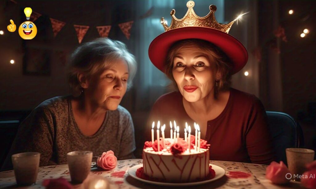 Mother Birthday Wishes And Caption: Queen of Hearts And Love