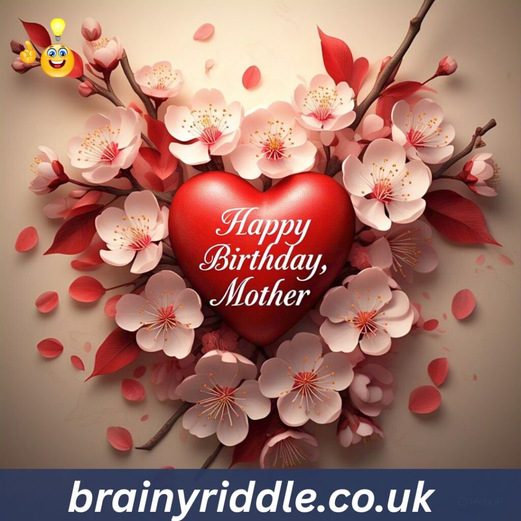 ❤️ Heartfelt Mother Birthday Wishes And Caption 🌸