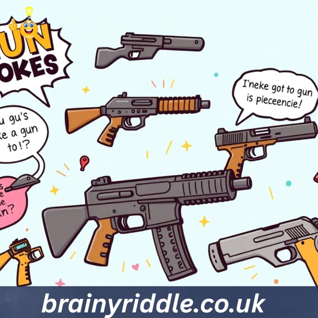 Playful Gun Jokes for the Pun Enthusiast 🎉🔫