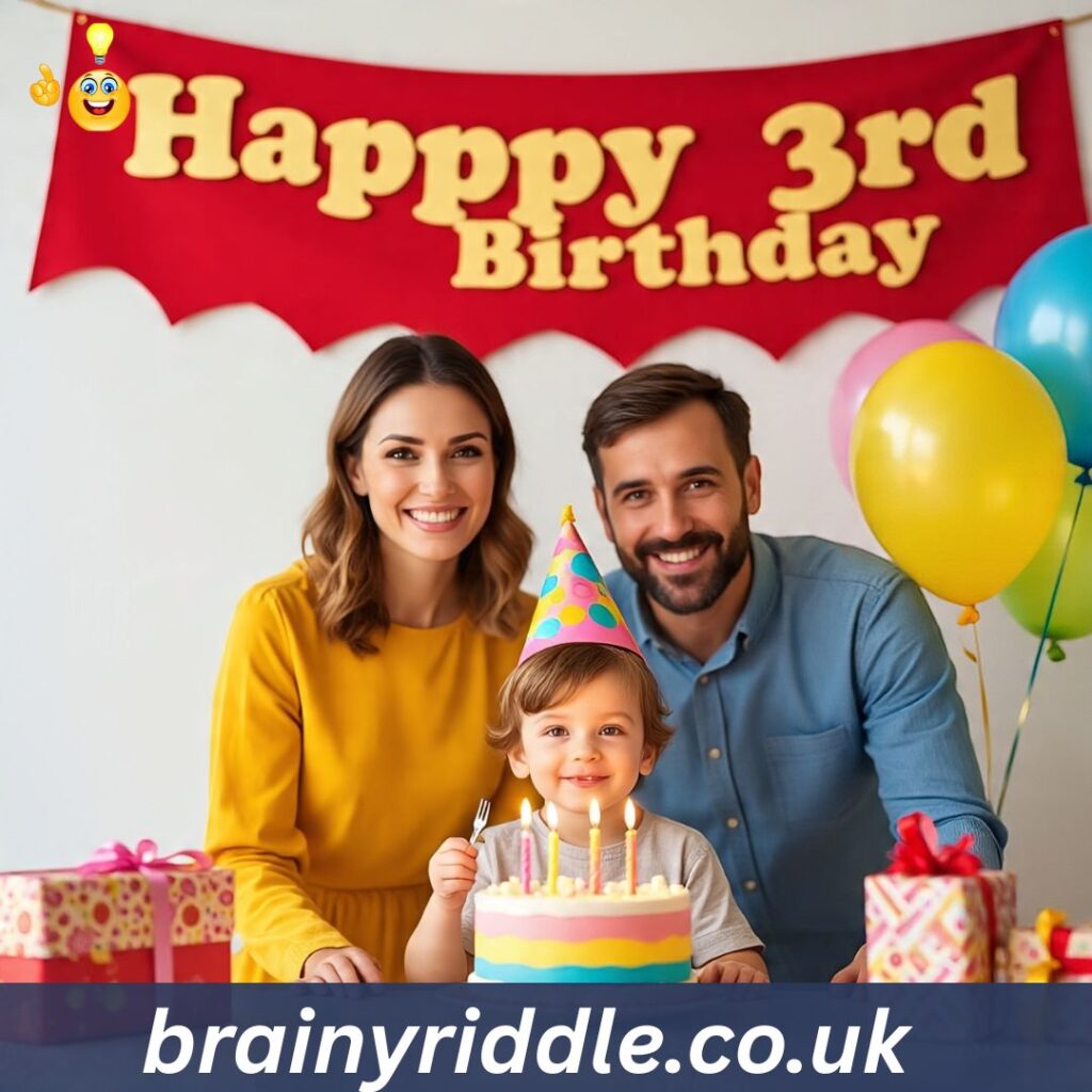 3rd Birthday Wishes from Parents 🎂