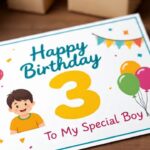 Birthday Wishes for 3 Year Old Boys