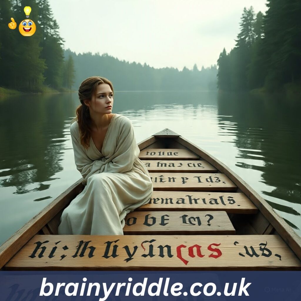 Hard There's A Woman In A Boat Riddles with Answers